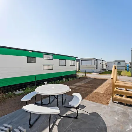 La Pecheuse - Comfortabele Stacaravan In Marva 1 캠프장 미들케르케